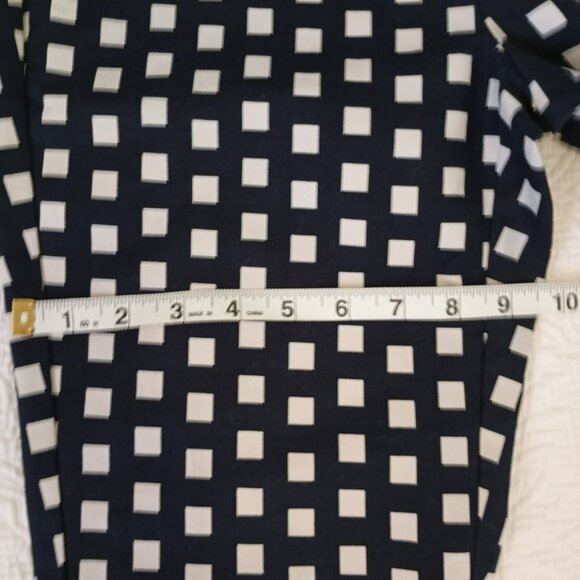 Michael Michael Kors Pants Size 4 Womens Geometric Pattern Offece Professional - Picture 9 of 9